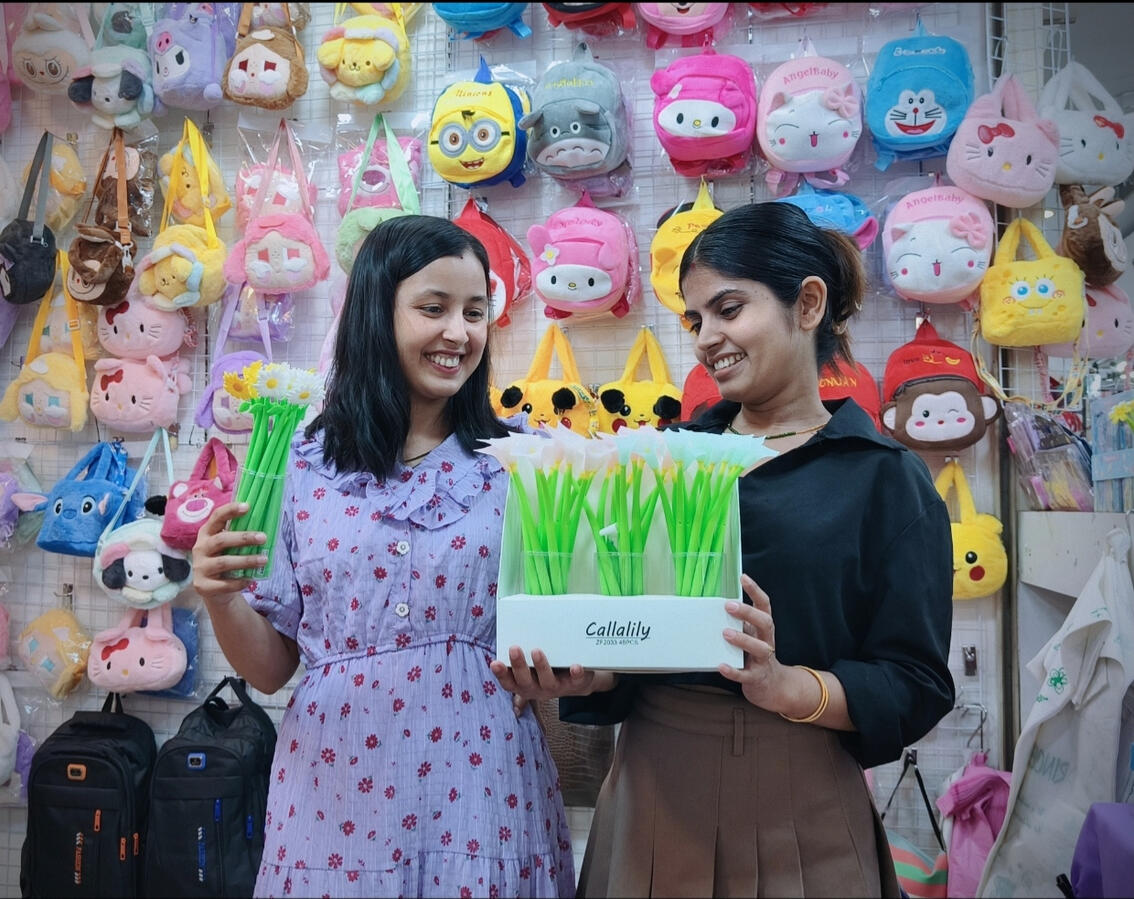 Fancy pencil with silicone